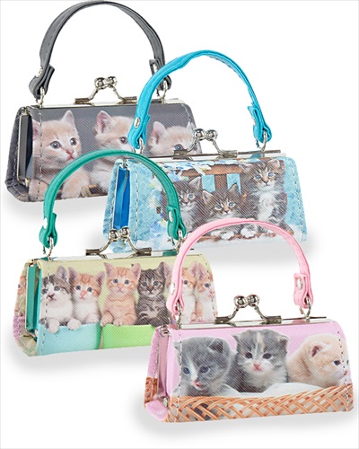 Adorably Cute Kittens Lipstick Case Assorted Colours